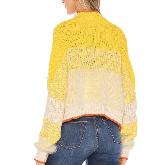 Free people Sunbrite mock neck crop sweater - Picture 2 of 3
